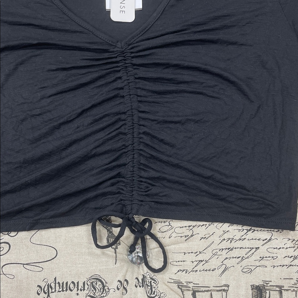 Curvy Sense Drawstring Crop Top - Picture 5 of 9